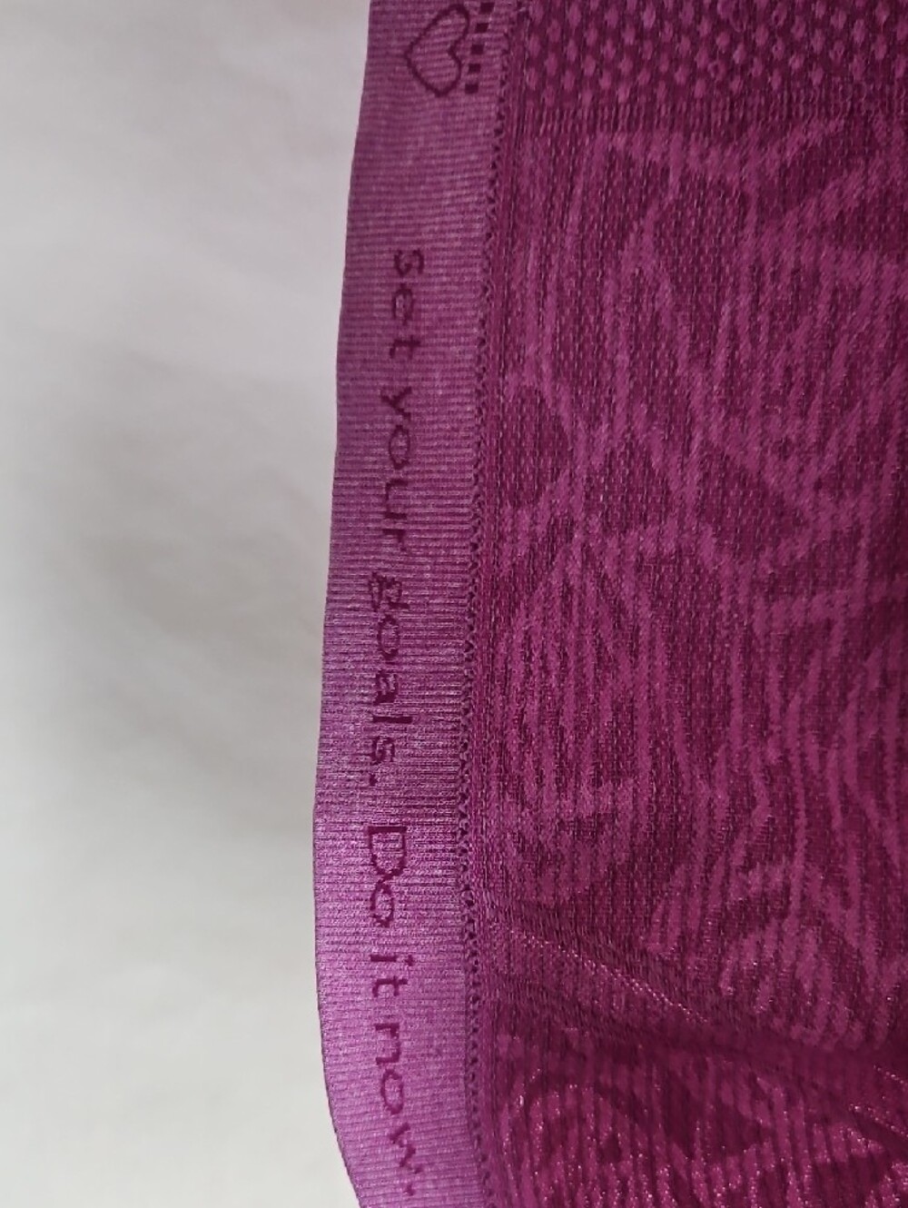 Lululemon Athletica Swiftly Tech Short Sleeve Tee Lilac Purple Jacquard - Picture 4 of 15